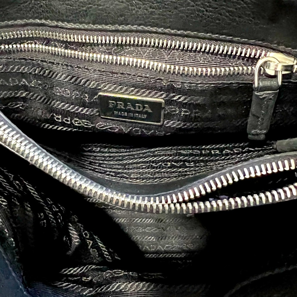 Black Tessuto Nylon Shoulder Bag ❤️ - Picture 9 of 9